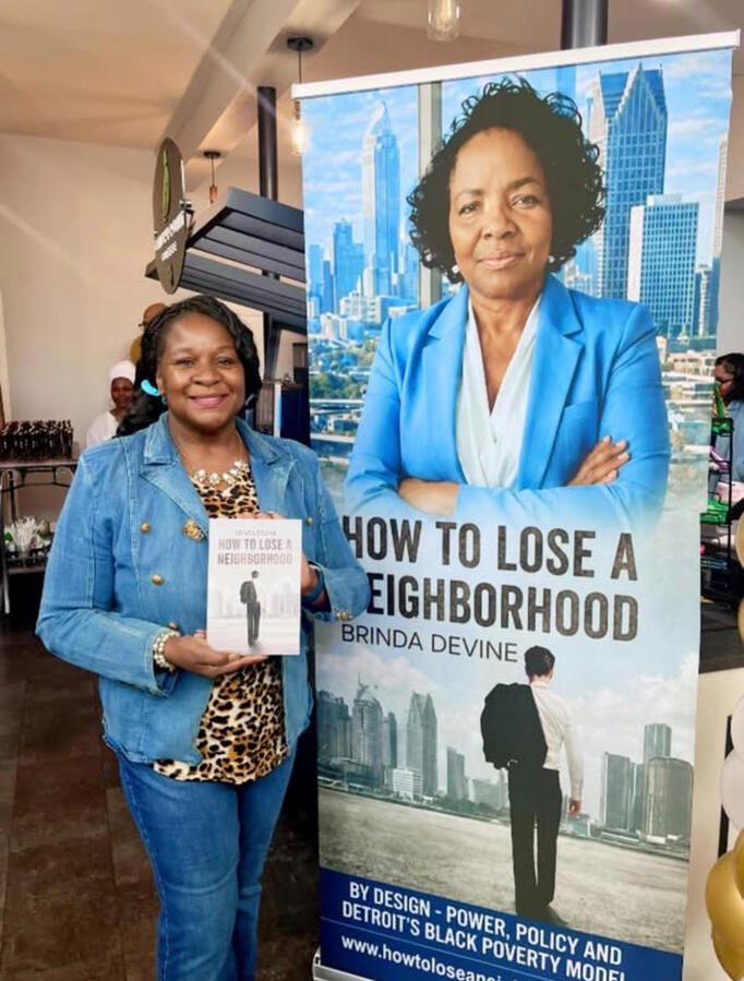 Guests at the book launch in Detroit
